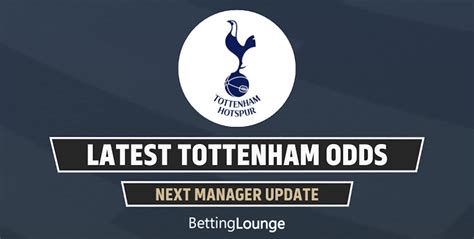 next manager to be sacked odds|next spurs manager betting.